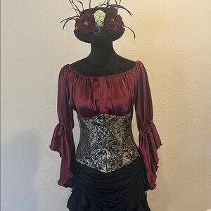 Renaissance/Pirate/Vampire Costume 4 pc